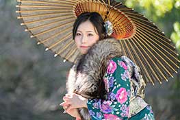 有栖未桜さん晴着撮影会