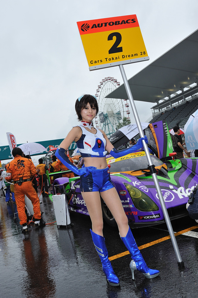 2011年SuperGT第5戦鈴鹿サーキット レースクイーン画像集グリッド編
