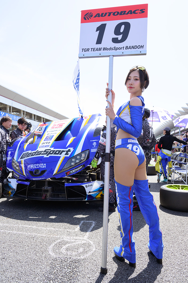 2025年SuperGT第2戦富士決勝日スターティンググリッド