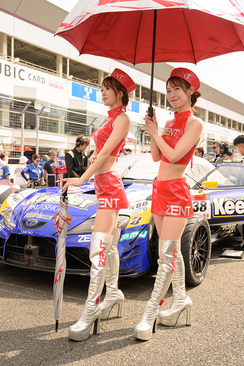 2025年SuperGT第4戦富士スピードウエイDay1スターティンググリッド