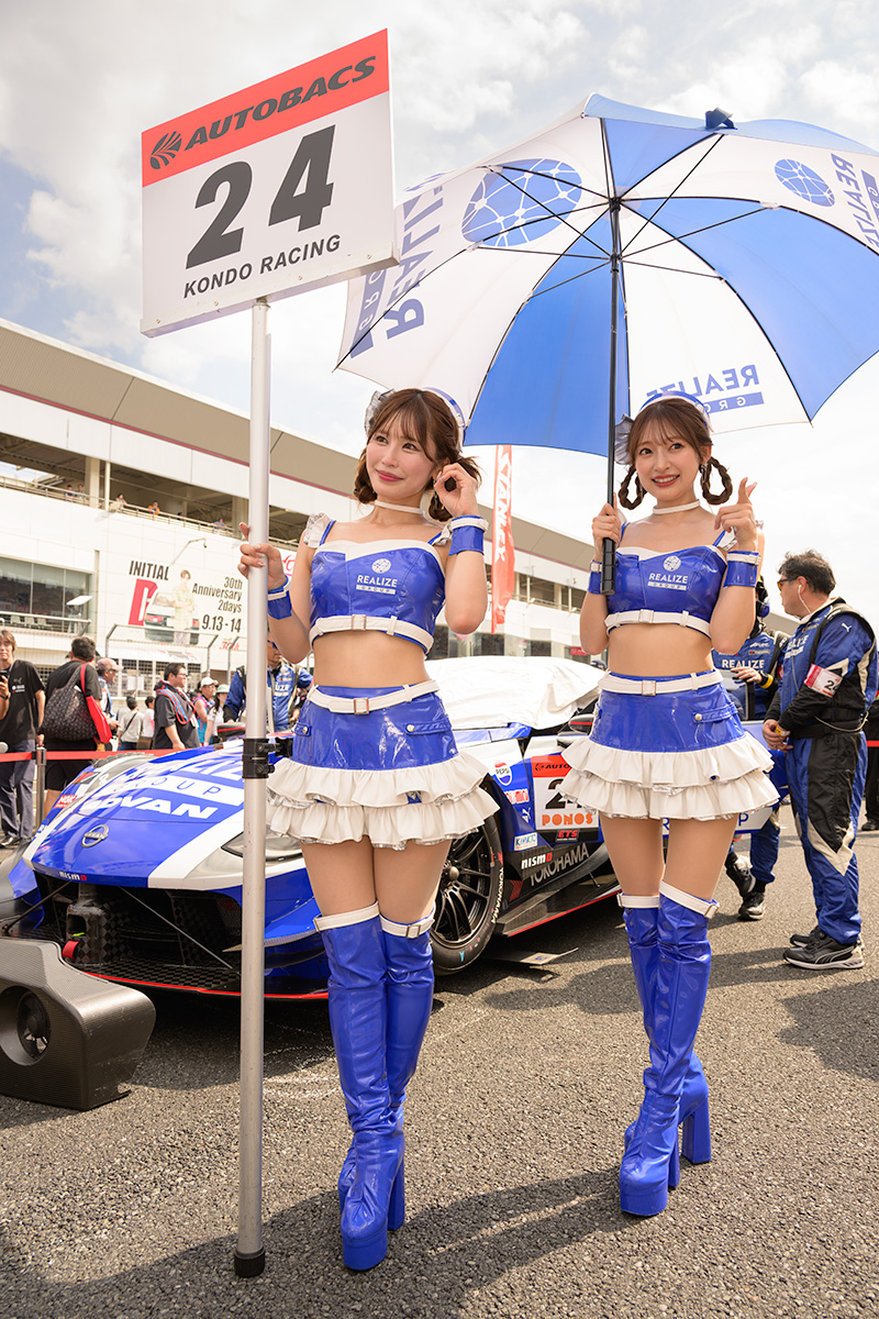 2025年SuperGT第4戦富士スピードウエイDay1スターティンググリッド