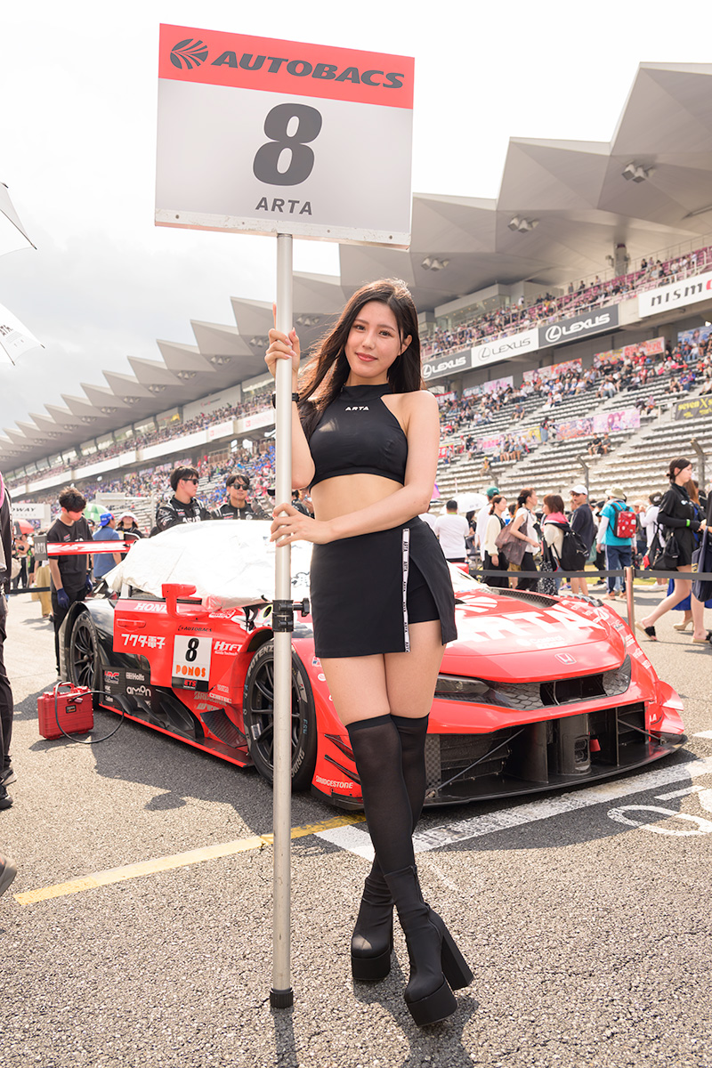 2025年SuperGT第4戦富士スピードウエイDay1スターティンググリッド