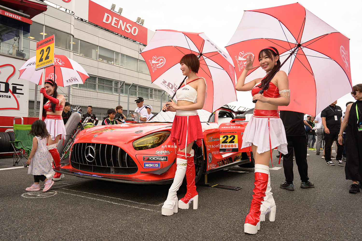 第4戦富士スピードウエイRace2スターティンググリッド