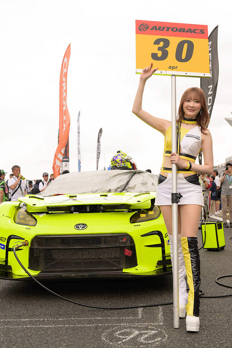 第4戦富士スピードウエイRace2スターティンググリッド