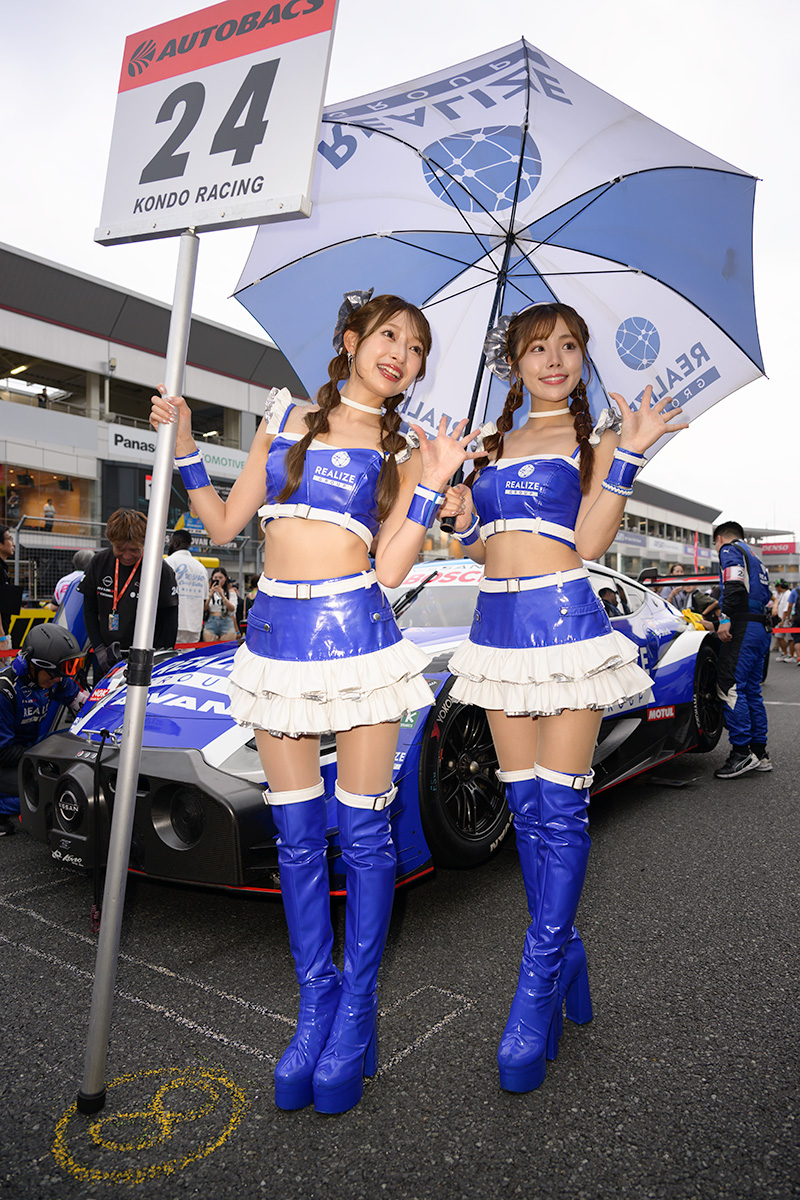 第4戦富士スピードウエイRace2スターティンググリッド