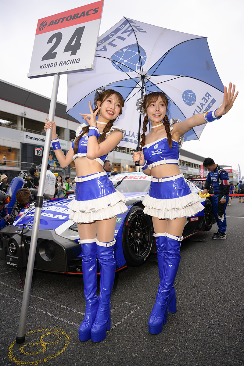 第4戦富士スピードウエイRace2スターティンググリッド